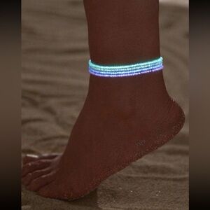 ✨ Awesome Colorful Luminous Multiple Beaded Anklet set of 4 ✨